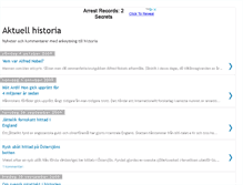Tablet Screenshot of aktuellhistoria.blogspot.com