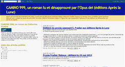 Desktop Screenshot of camino999.blogspot.com