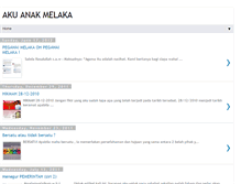 Tablet Screenshot of akuanakmelaka2011.blogspot.com