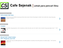 Tablet Screenshot of cafe-islamicculture.blogspot.com