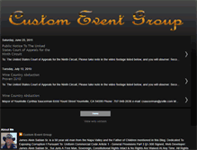 Tablet Screenshot of customeventgroup5.blogspot.com