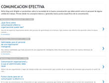 Tablet Screenshot of comunicacion-efectiva.blogspot.com