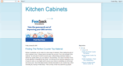 Desktop Screenshot of kitchencabinetdesign.blogspot.com