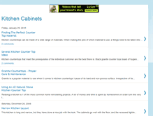 Tablet Screenshot of kitchencabinetdesign.blogspot.com