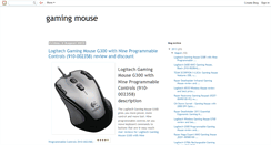 Desktop Screenshot of gaming-mouses-reviews.blogspot.com