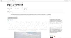 Desktop Screenshot of expatgourmand.blogspot.com