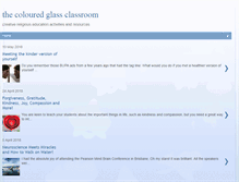 Tablet Screenshot of colouredglassclassroom.blogspot.com