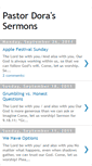 Mobile Screenshot of pastordora.blogspot.com