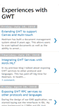 Mobile Screenshot of experienceswithgwt.blogspot.com