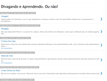 Tablet Screenshot of divagandoeaprendendoounao.blogspot.com