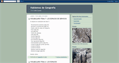 Desktop Screenshot of geografiabachillerato.blogspot.com