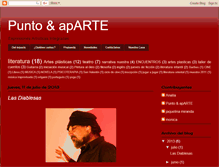 Tablet Screenshot of espaciopuntoyaparte.blogspot.com