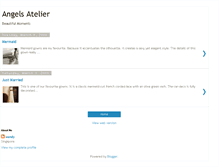 Tablet Screenshot of angelsatelier.blogspot.com