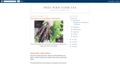 Desktop Screenshot of freebirdfarm.blogspot.com