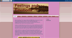 Desktop Screenshot of naturelover-feelingsandemotions.blogspot.com