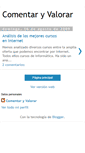 Mobile Screenshot of comentaryvalorar.blogspot.com