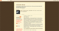 Desktop Screenshot of alcoholicbrain.blogspot.com