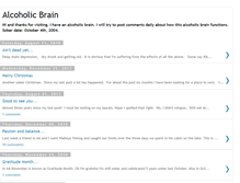 Tablet Screenshot of alcoholicbrain.blogspot.com