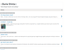 Tablet Screenshot of dunia-shinta.blogspot.com