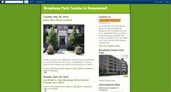 Desktop Screenshot of broadwayparkcondos.blogspot.com