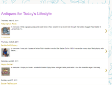 Tablet Screenshot of antiquesfortodayslifestyle.blogspot.com