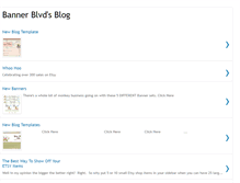 Tablet Screenshot of bannerblvdblog.blogspot.com