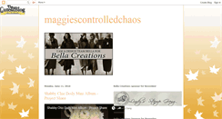 Desktop Screenshot of maggiescontroledchaos.blogspot.com