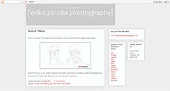 Desktop Screenshot of erikajacobsphotography.blogspot.com