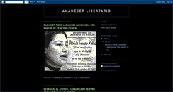 Desktop Screenshot of amanecerlibertario.blogspot.com