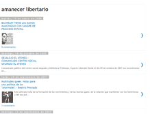 Tablet Screenshot of amanecerlibertario.blogspot.com