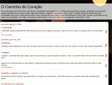 Tablet Screenshot of ocaminhodocoracao.blogspot.com