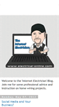 Mobile Screenshot of internetelectrician.blogspot.com