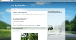 Desktop Screenshot of pokokgaharudepu.blogspot.com