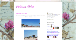 Desktop Screenshot of frokenabbe.blogspot.com