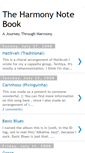 Mobile Screenshot of harmonynotebook.blogspot.com