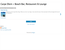 Tablet Screenshot of carpediemphiphi.blogspot.com