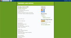 Desktop Screenshot of moondilaw.blogspot.com