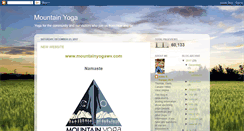 Desktop Screenshot of mountainyoga.blogspot.com