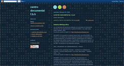 Desktop Screenshot of fbhcentrodocumental.blogspot.com