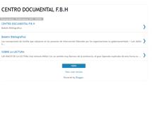 Tablet Screenshot of fbhcentrodocumental.blogspot.com