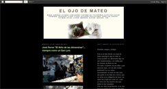 Desktop Screenshot of elojodemateo.blogspot.com