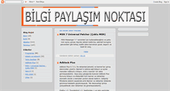 Desktop Screenshot of bilgipaylasim.blogspot.com