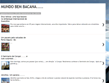 Tablet Screenshot of mundobembacana.blogspot.com