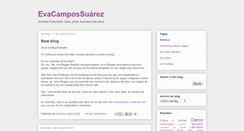 Desktop Screenshot of evacampos91.blogspot.com