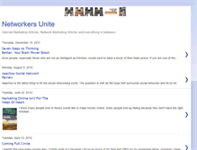 Tablet Screenshot of networkersunite.blogspot.com