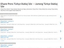 Tablet Screenshot of efsaneprens-izle.blogspot.com
