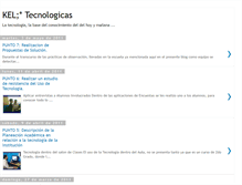 Tablet Screenshot of keltecnologicas.blogspot.com