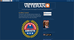 Desktop Screenshot of americanveteranmagazine.blogspot.com