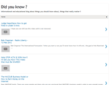 Tablet Screenshot of cool-things2know.blogspot.com