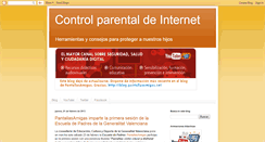 Desktop Screenshot of control-parental.blogspot.com